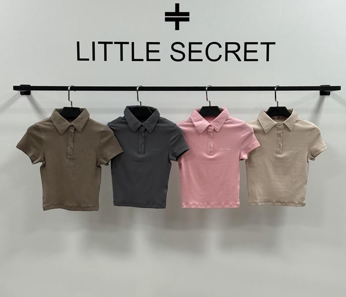 Топ Little Secret (S-L) 500389 khaki (лето)