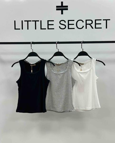 Майка Little Secret (one size) A2250 black (лето)