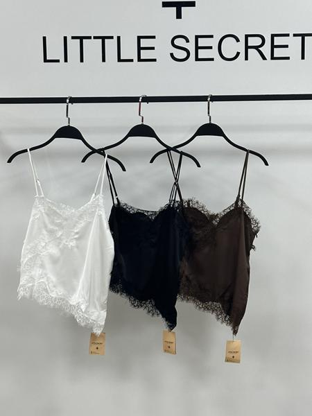 Майка Little Secret (S-L) K045 black (лето)