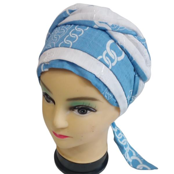Чалма Mabi (56-60) 0838 l.blue (деми)