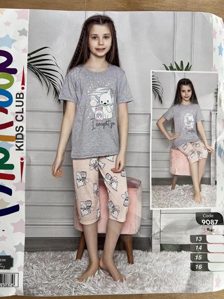 Пижама Disneyopt (13-16) DS371-9087 grey (лето)