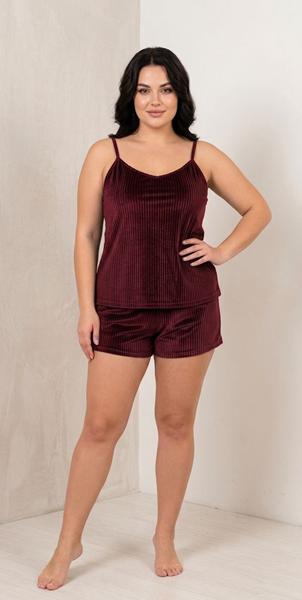 Пижама Gull (50-56) G368 wine (лето)