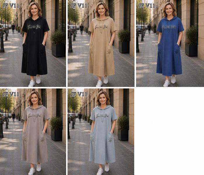 Платье Immei (52-58) JFV11 l.grey (лето)