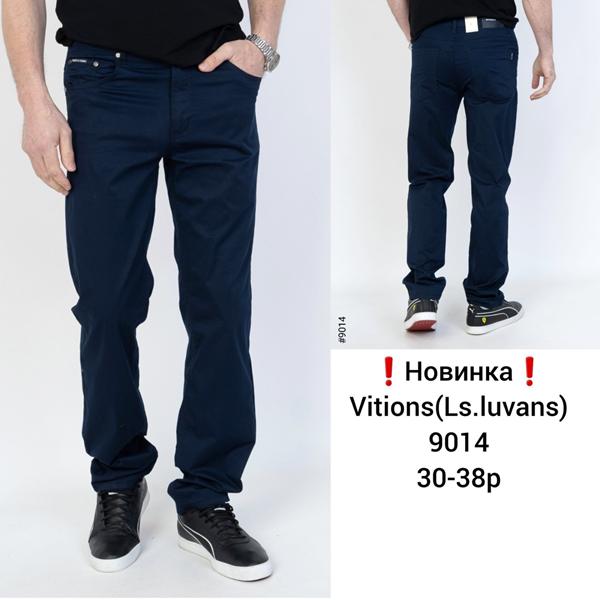 Штаны Vitions (30-38) 9014 navy (деми)