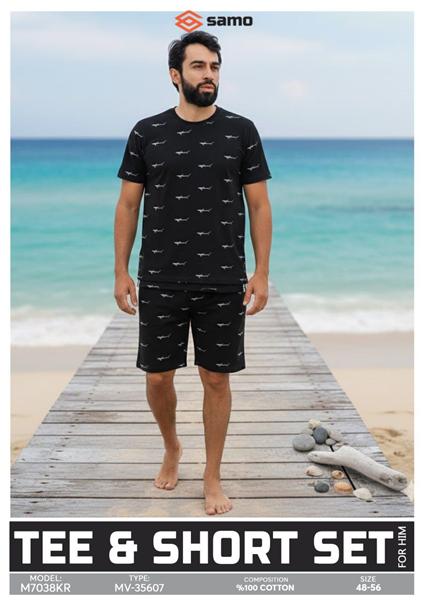 Костюм Samo (48-56) 7038 black (лето)