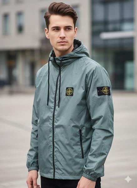 Ветровка Moranny (S-2XL) MR1503 green (деми)