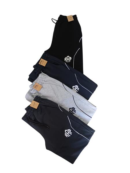 Штаны спорт Moranny (S-2XL) MR1574 l.grey (деми)