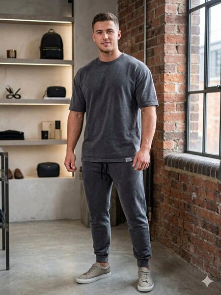 Костюм спорт Moranny (S-2XL) MR1584 d.grey (лето)
