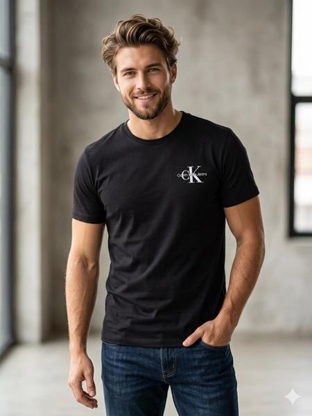 Футболка Moranny (S-2XL) MR1347 black (лето)