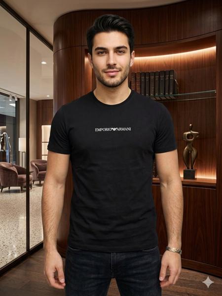 Футболка Moranny (S-2XL) MR1355 black (лето)
