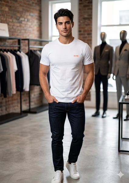 Футболка Moranny (S-2XL) MR1358 white (лето)
