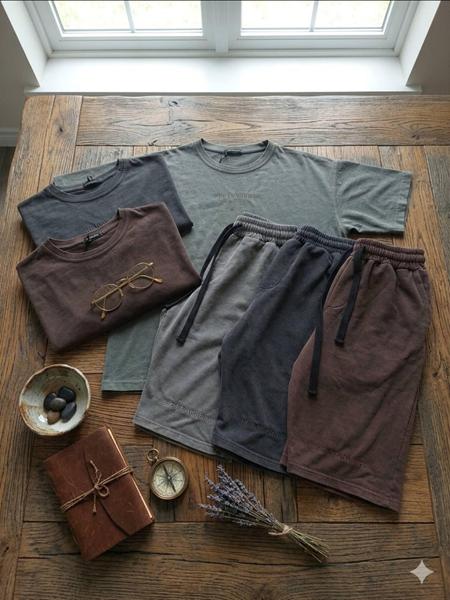 Футболка Moranny (S-2XL) MR1394 brown (лето)
