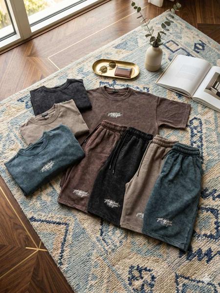 Футболка Moranny (S-2XL) MR1398 brown (лето)