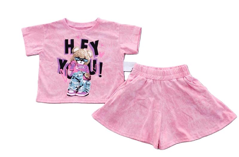 Костюм Kir15 (110-128) 221534 pink (лето)