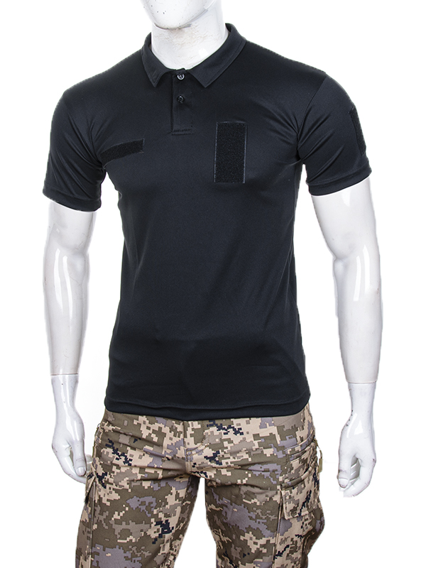 Футболка Max-T (XS-4XL) MX54 чорний (лето)