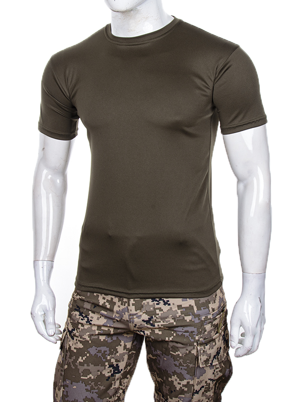 Футболка Max-T (S-4XL) MX61 хакі (лето)