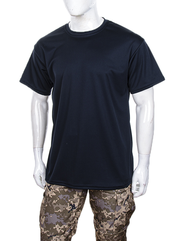 Футболка Max-T (S-4XL) MX62 синій (лето)