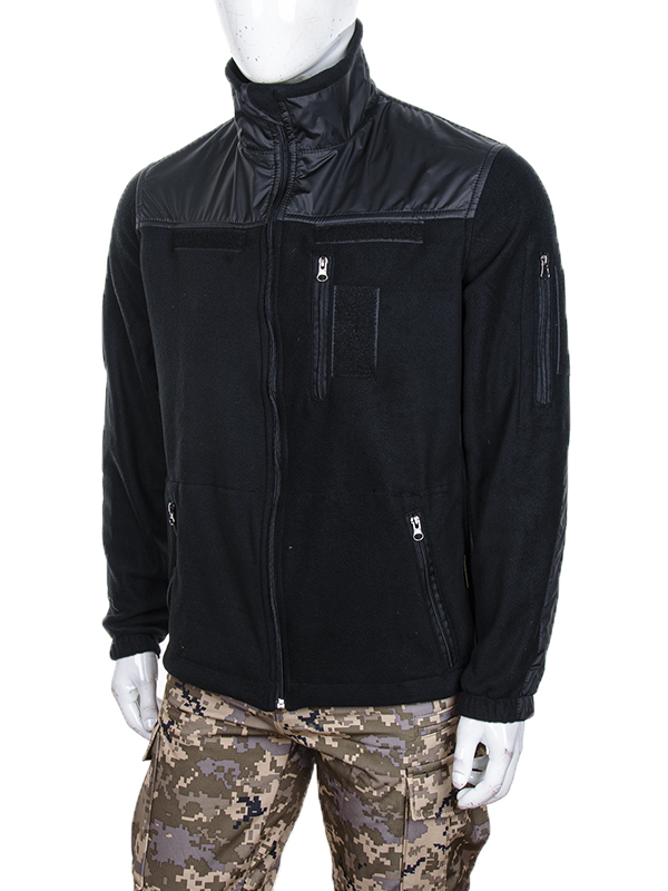 Куртка Max-T (M-2XL) MX68 чорний (деми)
