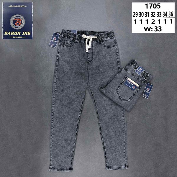 Джинсы Baron Jeans (29-36) 1705 grey (деми)