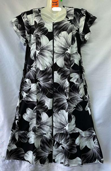 Халат HomeWear (50-58) 0182 black (лето)