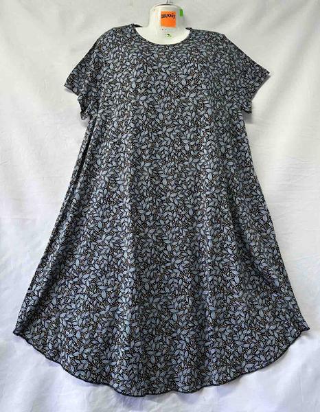 Платье HomeWear (one size) K01 grey (лето)
