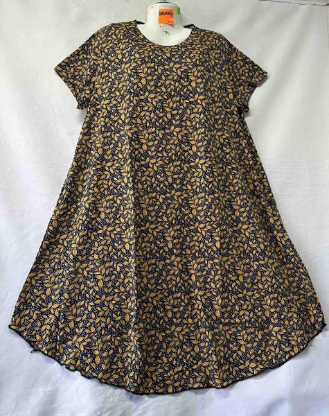 Платье HomeWear (one size) K03 yellow (лето)