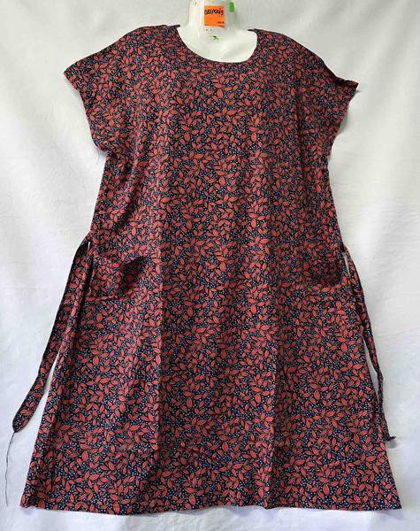 Платье HomeWear (one size) T02 red (лето)