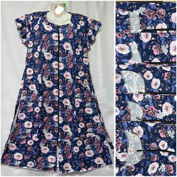 Халат HomeWear (60-68) 0180 blue (лето)