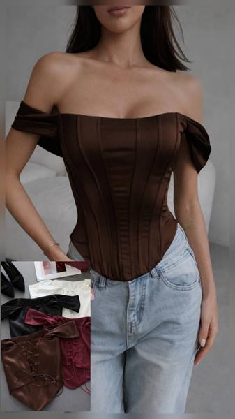 Корсет Alisa Brand (42-46) 609 brown (лето)