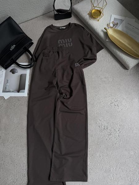 Костюм спорт Sofi Cor (42-52) 9076 brown (лето)