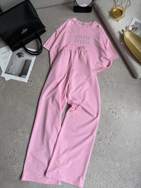 Костюм спорт Sofi Cor (42-52) 9076 pink (лето)