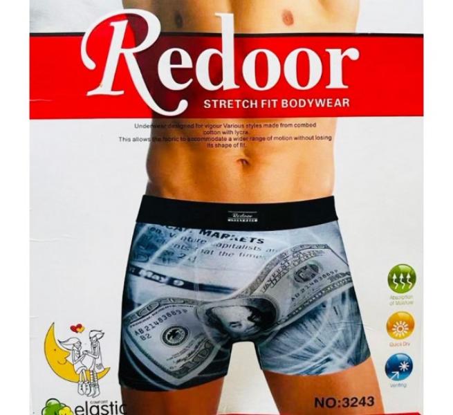 Трусы Redoor (XL-4XL) 3243 black (лето)