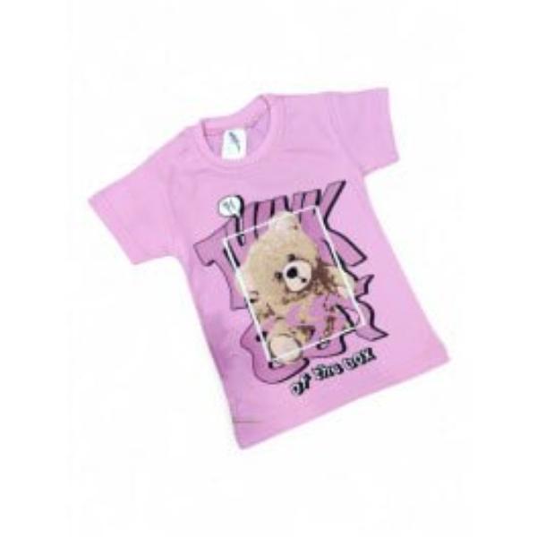 Футболка Malibu2 (1-4) 0117-1 pink (лето)