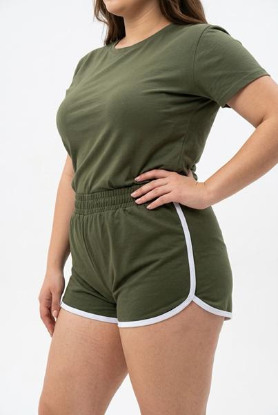 Шорты Sport style (XL-4XL) 10614 khaki (лето)
