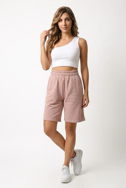 Шорты Sport style (S-XL) 1238 beige (лето)