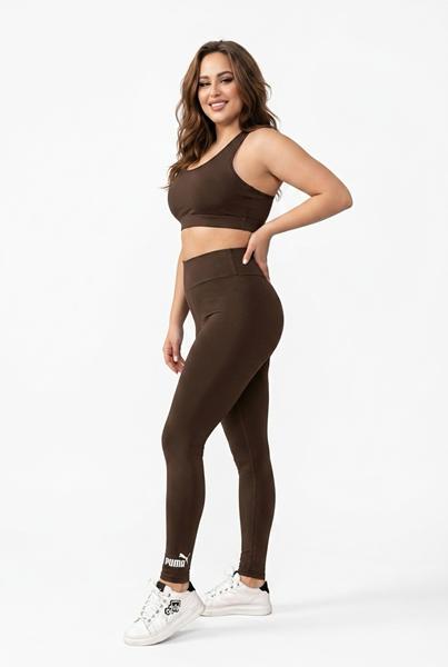 Лосины Sport style (XL-4XL) 5000-1 brown (деми)