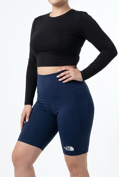 Велосипедки Sport style (S-XL) 5711 blue (лето)