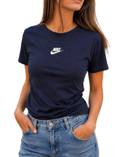 Футболка ALIA (M-3XL) AL152 navy (лето)