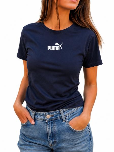 Футболка ALIA (M-3XL) AL159 navy (лето)