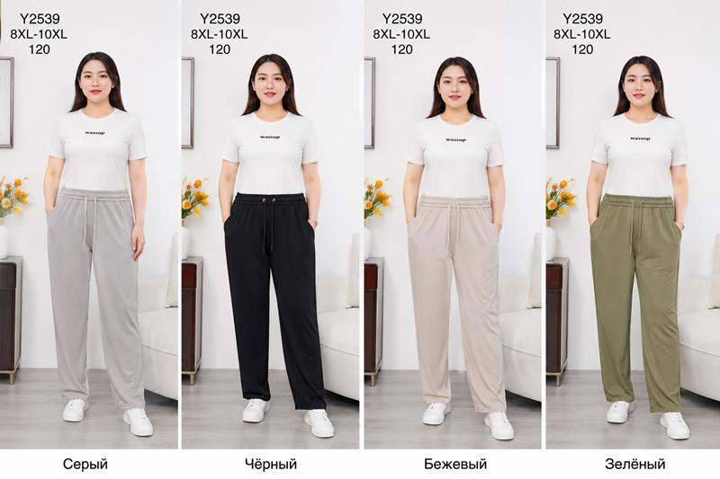 Штаны ALIA (8XL-10XL) Y2539 mix (лето)