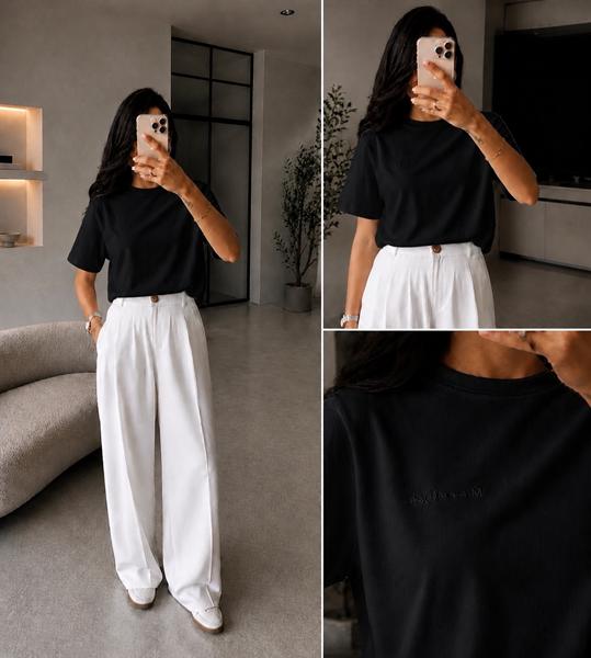 Футболка New Season (one size) F047 black (лето)
