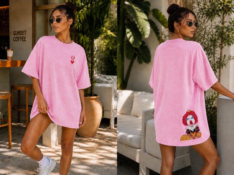 Футболка New Season (one size) FV041 pink (лето)