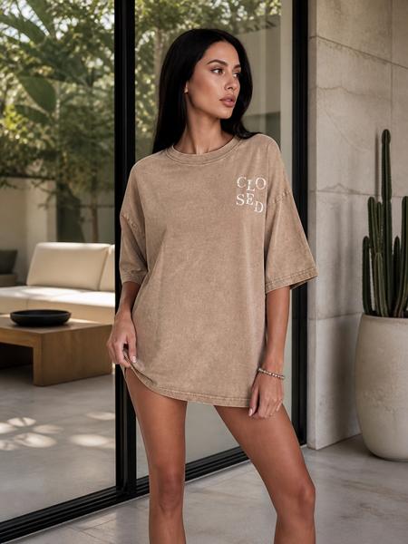 Футболка New Season (one size) FV042 beige (лето)