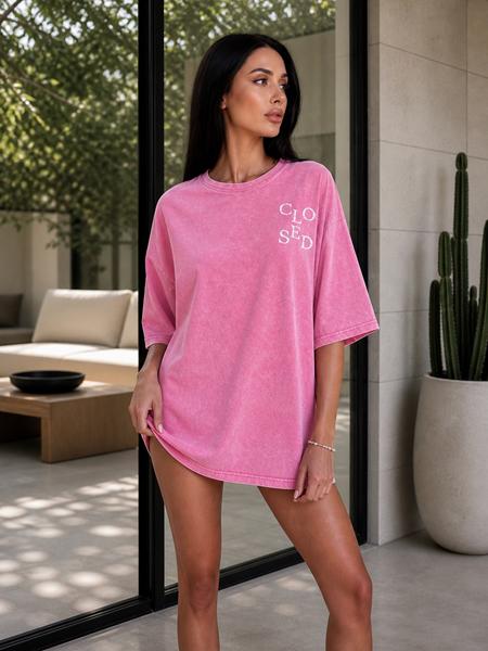 Футболка New Season (one size) FV042 pink (лето)