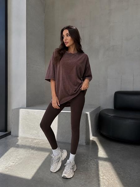 Футболка New Season (one size) FV043 brown (лето)
