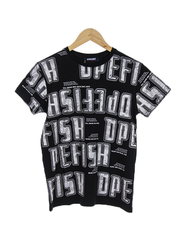 Футболка CND2 (128-176) 4404-1 black (лето)