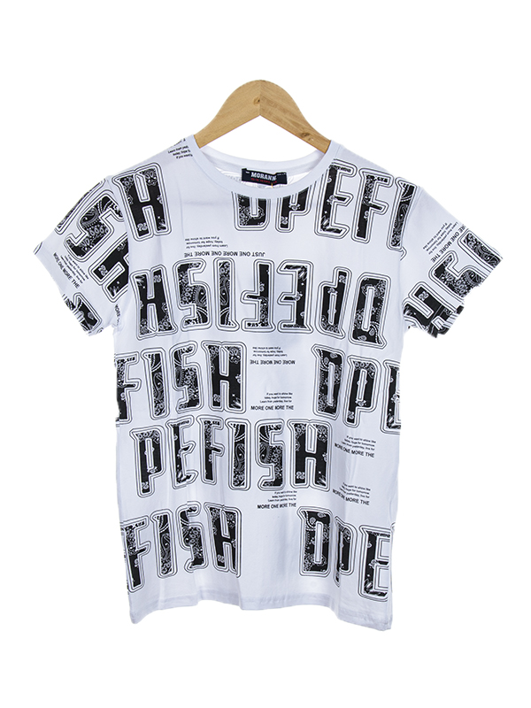 Футболка CND2 (128-176) 4404-1 white (лето)