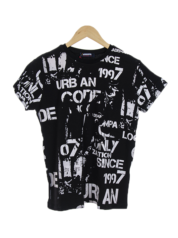 Футболка CND2 (128-176) 4404-4 black (лето)
