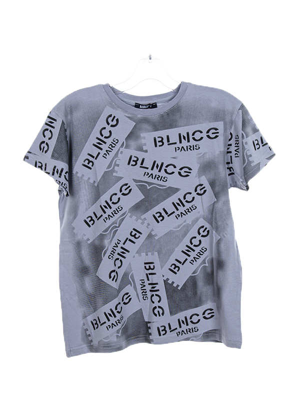 Футболка CND2 (128-176) 4404-5 grey-blue (лето)