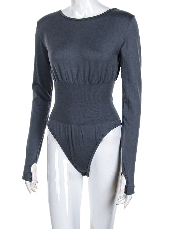 Боди CND2 (XS-L) 4405-NA68 grey (деми)